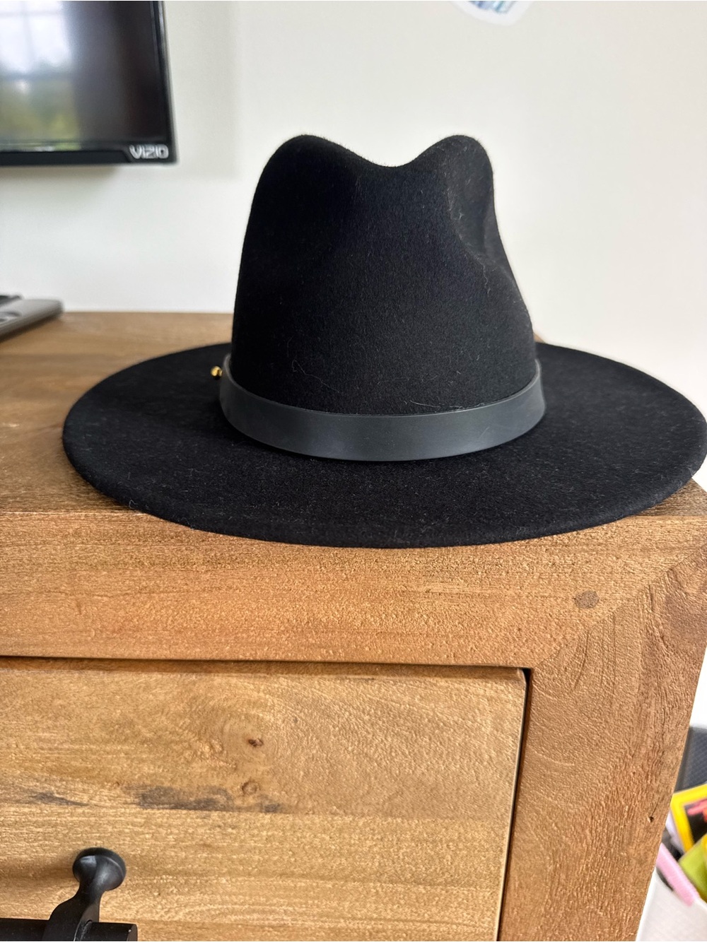 Lack Of Color Black Felt Hat